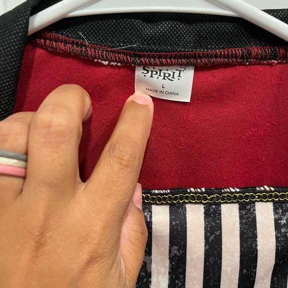 Spirit Halloween Child Costume Ring Leader Costume Size L - Picture 5 of 10